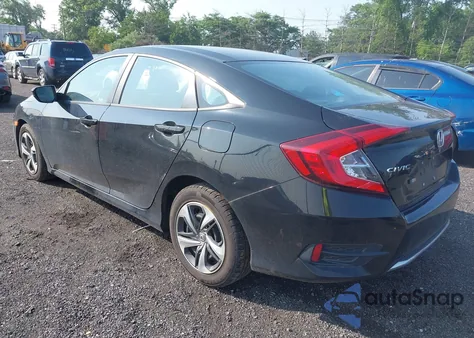 2020 Honda Civic Lx из США, поврежденный, VIN 2HGFC2F6XLH514934